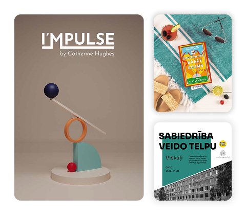 Graphic design and video portfolio: brand identity, campaigns, social, and motion