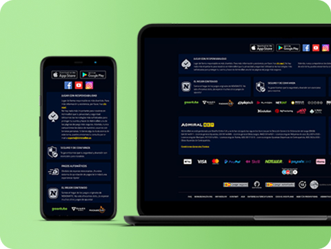 White label design system footer case study for Greentube GmbH